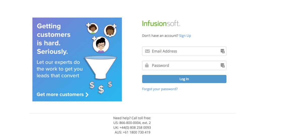 Dark  ID Infusionsoft API Setup Instructions guide Kaseya